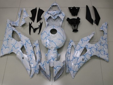 Éclairage Bleu Clair 2008-2016 Yamaha R6 Carénage Moto