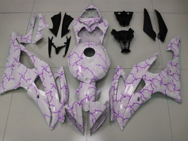 Éclairage Violet 2008-2016 Yamaha R6 Carénage Moto